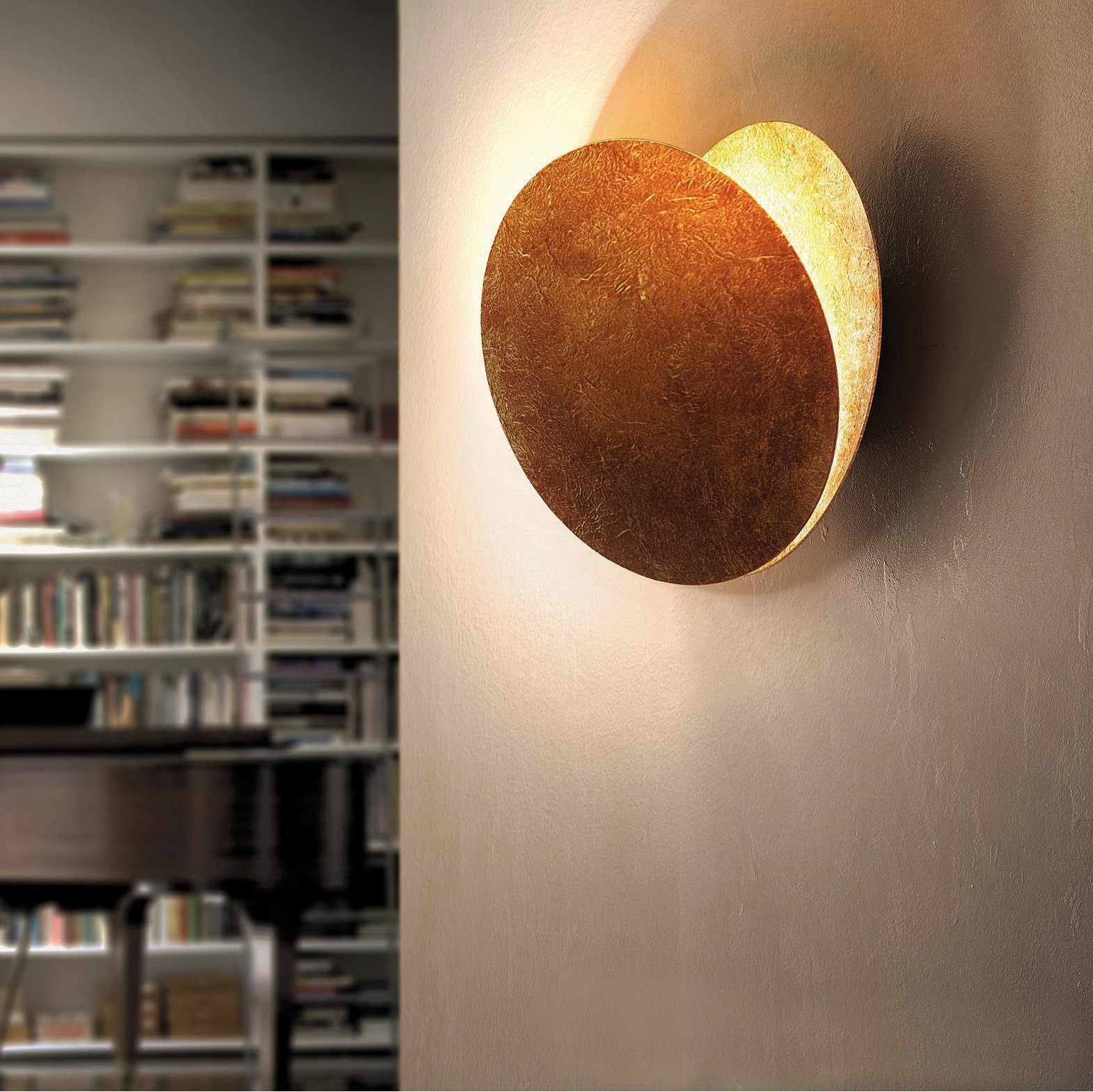 Rotating Disc LED Wall Lamp