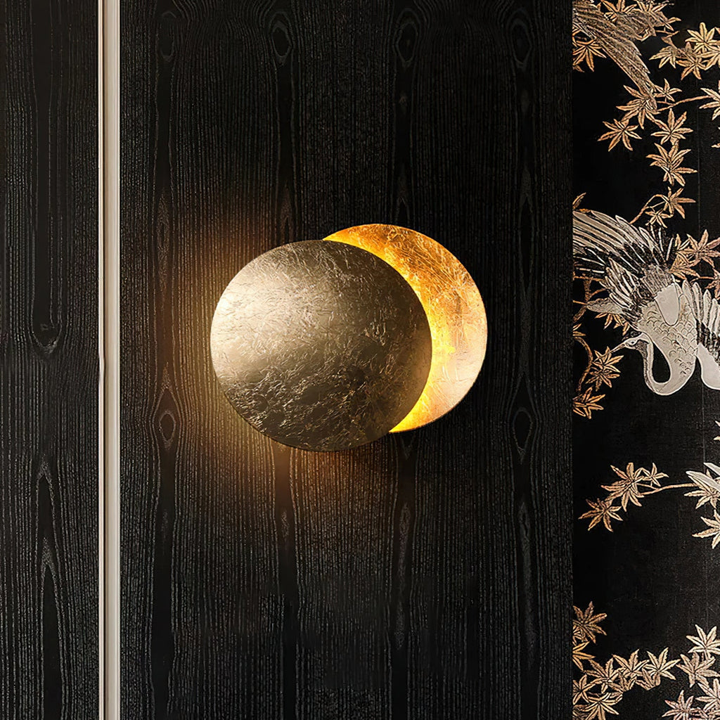 Rotating Disc LED Wall Lamp