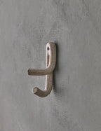 Luna Ceramic Wall Hook | Playful Crisscross Design