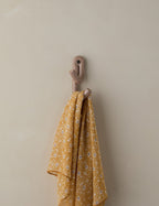 Luna Ceramic Wall Hook | Playful Crisscross Design