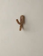 Luna Ceramic Wall Hook | Playful Crisscross Design