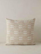 Luma Indoor/Outdoor Pillow | Modern Broken Stripe Design