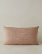 Luma Indoor/Outdoor Pillow | Modern Broken Stripe Design
