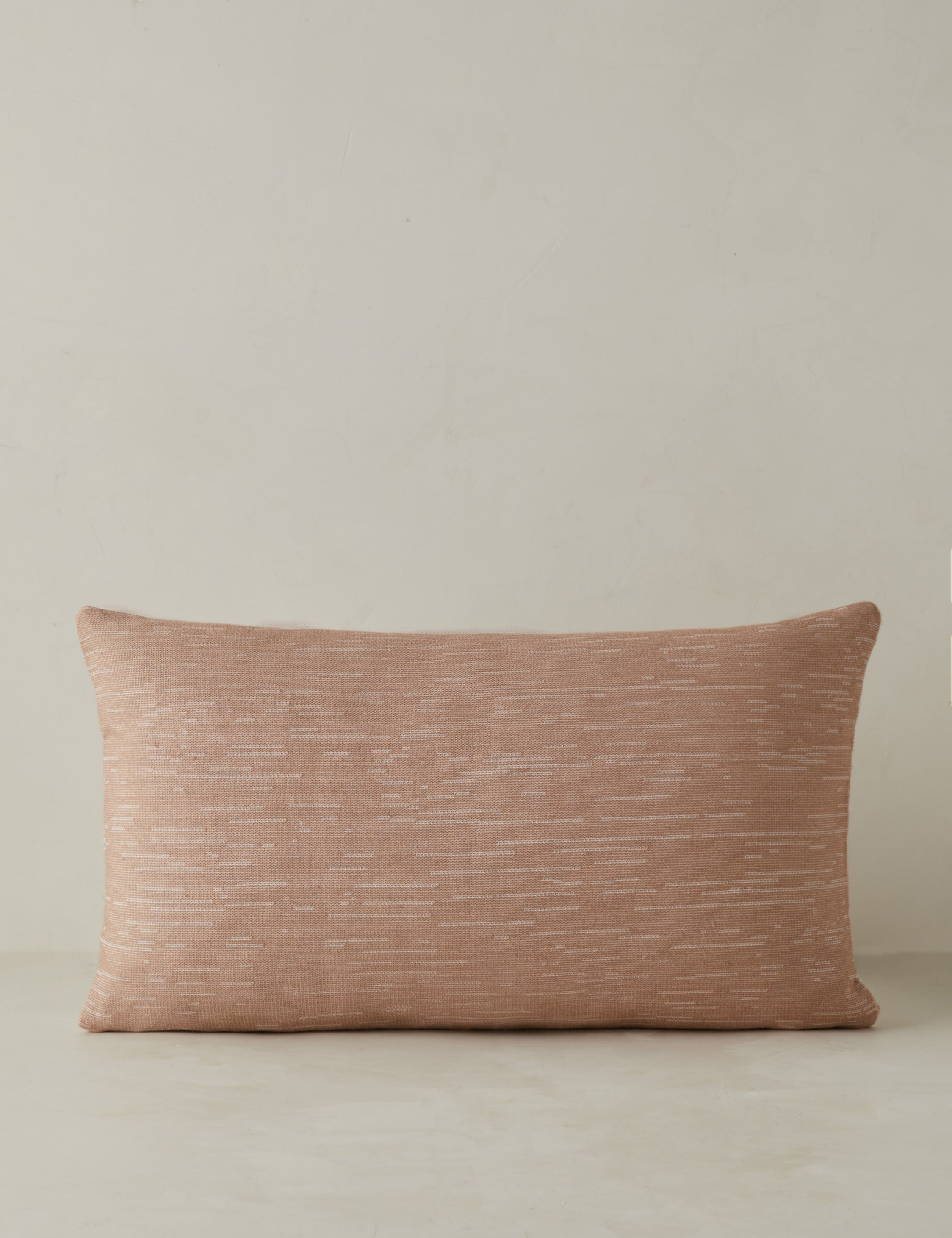 Luma Indoor/Outdoor Pillow | Modern Broken Stripe Design