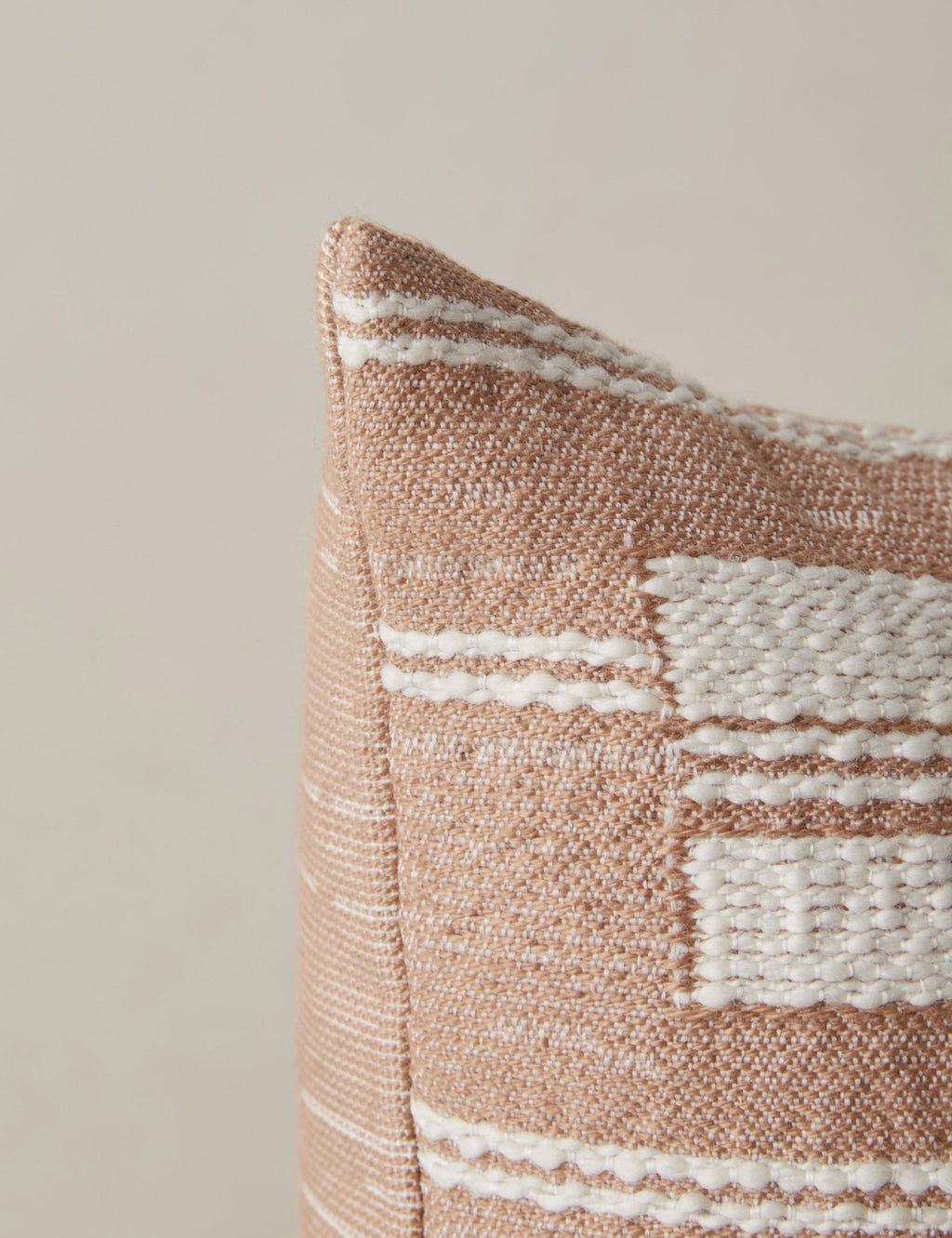 Luma Indoor/Outdoor Pillow | Modern Broken Stripe Design