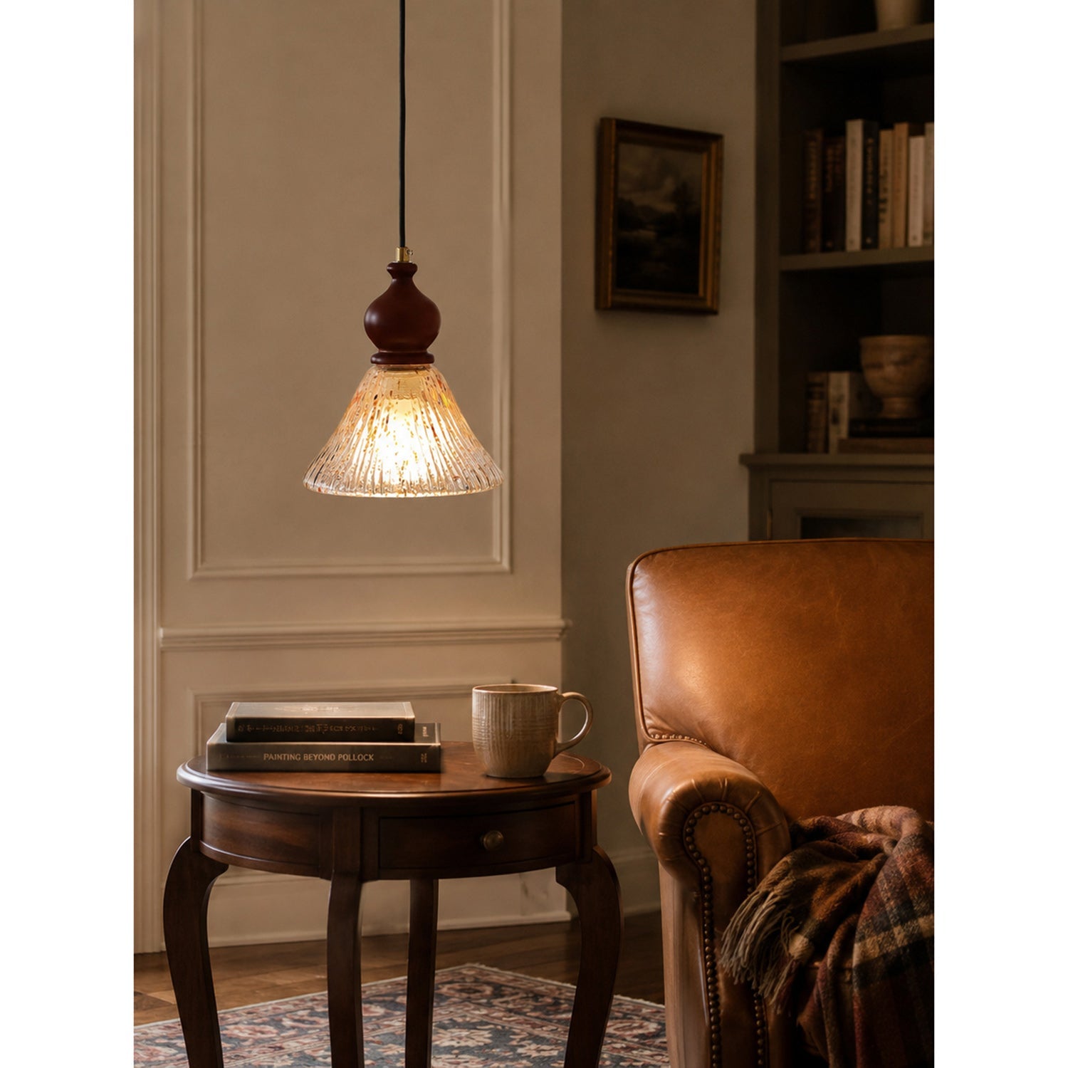 Speckled Glass Mini Pendant Lamp