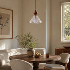 Speckled Glass Mini Pendant Lamp