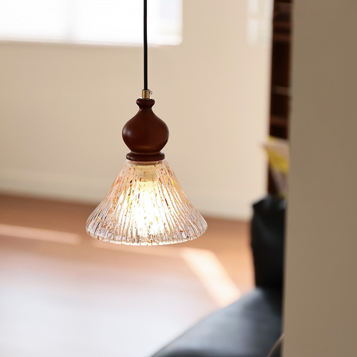 Speckled Glass Mini Pendant Lamp