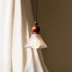 Speckled Glass Mini Pendant Lamp