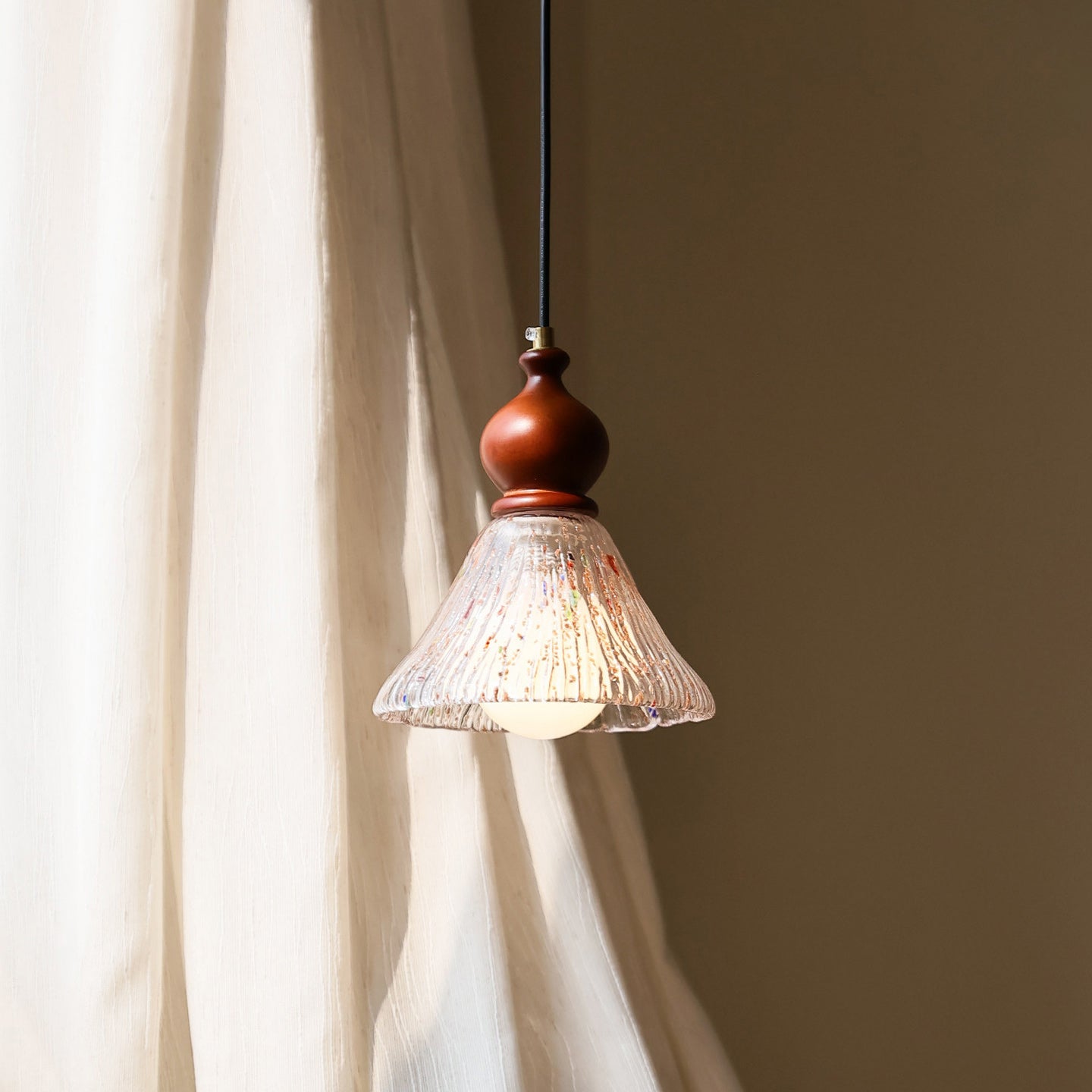 Speckled Glass Mini Pendant Lamp