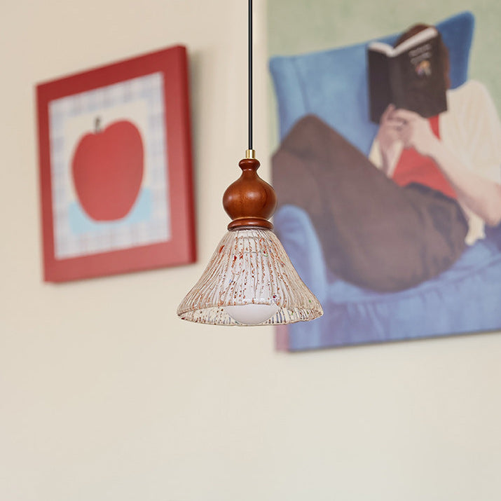 Speckled Glass Mini Pendant Lamp