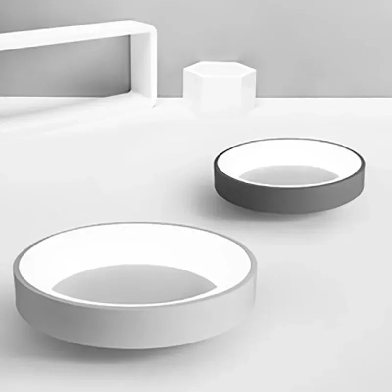 LichtAura: Nordic LED Ceiling Light Round