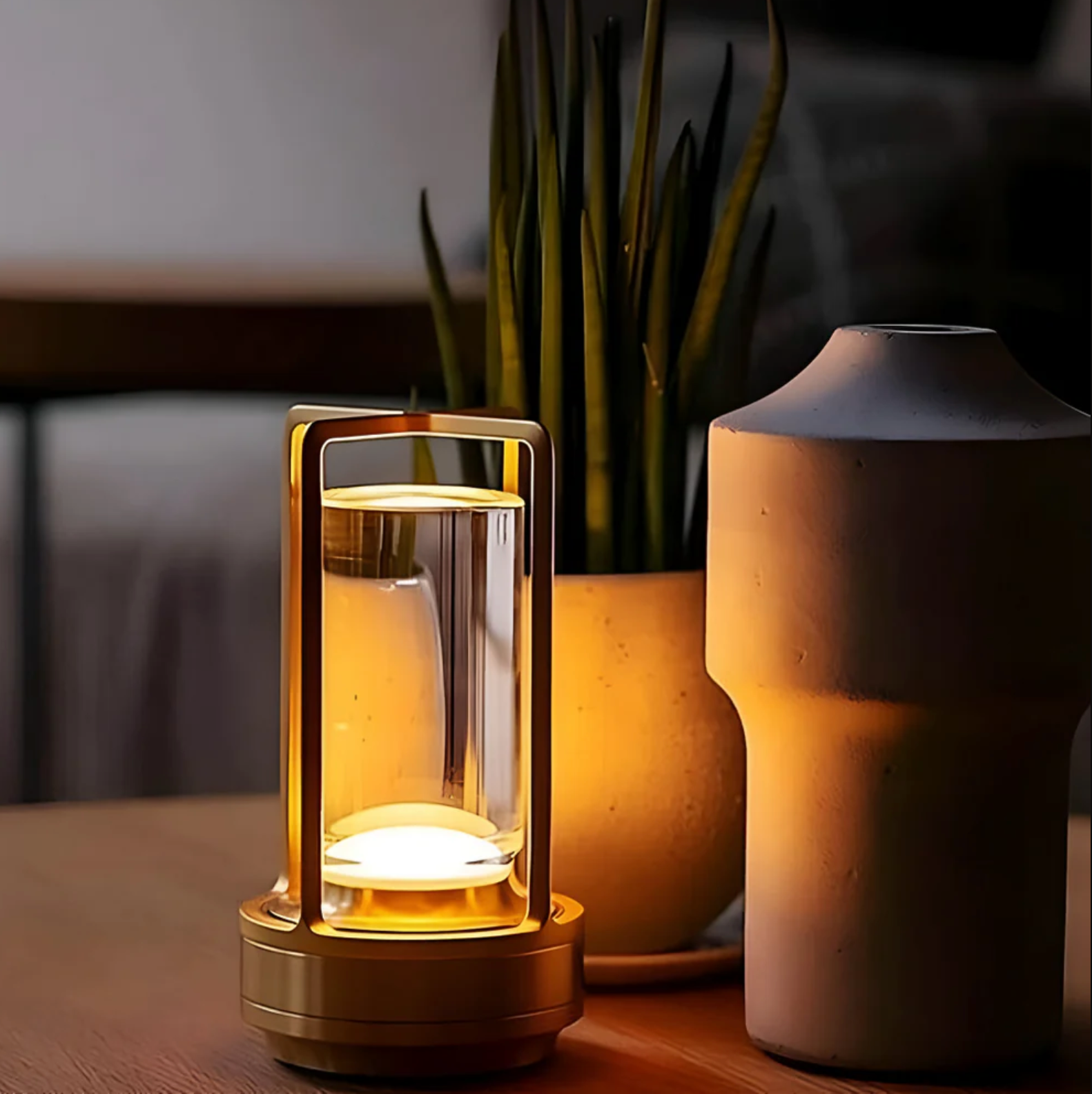 LightElegance: Wireless LED Table Lamp – Dimmable, Rechargeable & Stylish Design