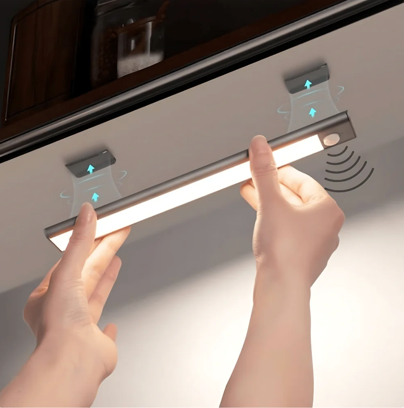LichtFlex: Wireless LED Sensor Light – Rechargeable Motion Sensor