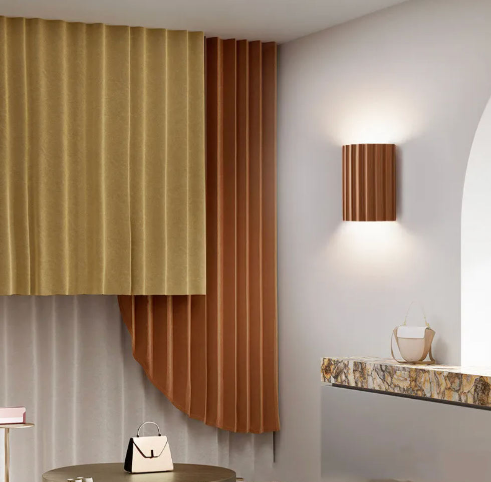 LightArt: Modern Wall Lamp Made of Resin – Stylish LED Design Lamp for Living Room & Bedroom