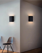 LightArt: Modern Wall Lamp Made of Resin – Stylish LED Design Lamp for Living Room & Bedroom