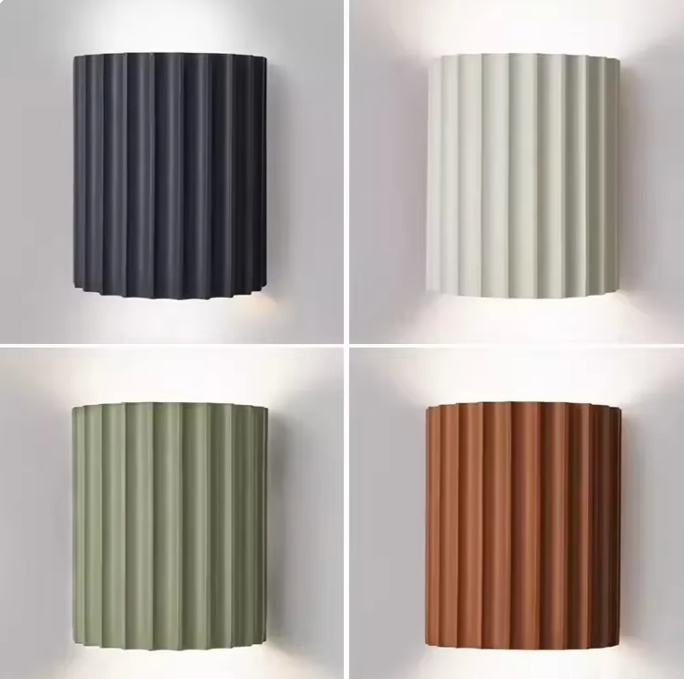 LightArt: Modern Wall Lamp Made of Resin – Stylish LED Design Lamp for Living Room & Bedroom
