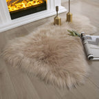 LichtRaum: Fluffy Rug Irregular Soft Modern – Decorative for Living Room, Bedroom & Indoor Areas