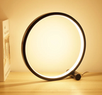 LichtRing: LED Table Lamp – Minimalistic, Dimmable & With Touch Control for Office & Living Room