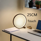 LichtRing: LED Table Lamp – Minimalistic, Dimmable & With Touch Control for Office & Living Room