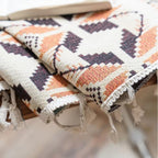 LightDream: Geometric Boho-Style Curtain with Tassels – Stylish & Easy to Care for Bedrooms