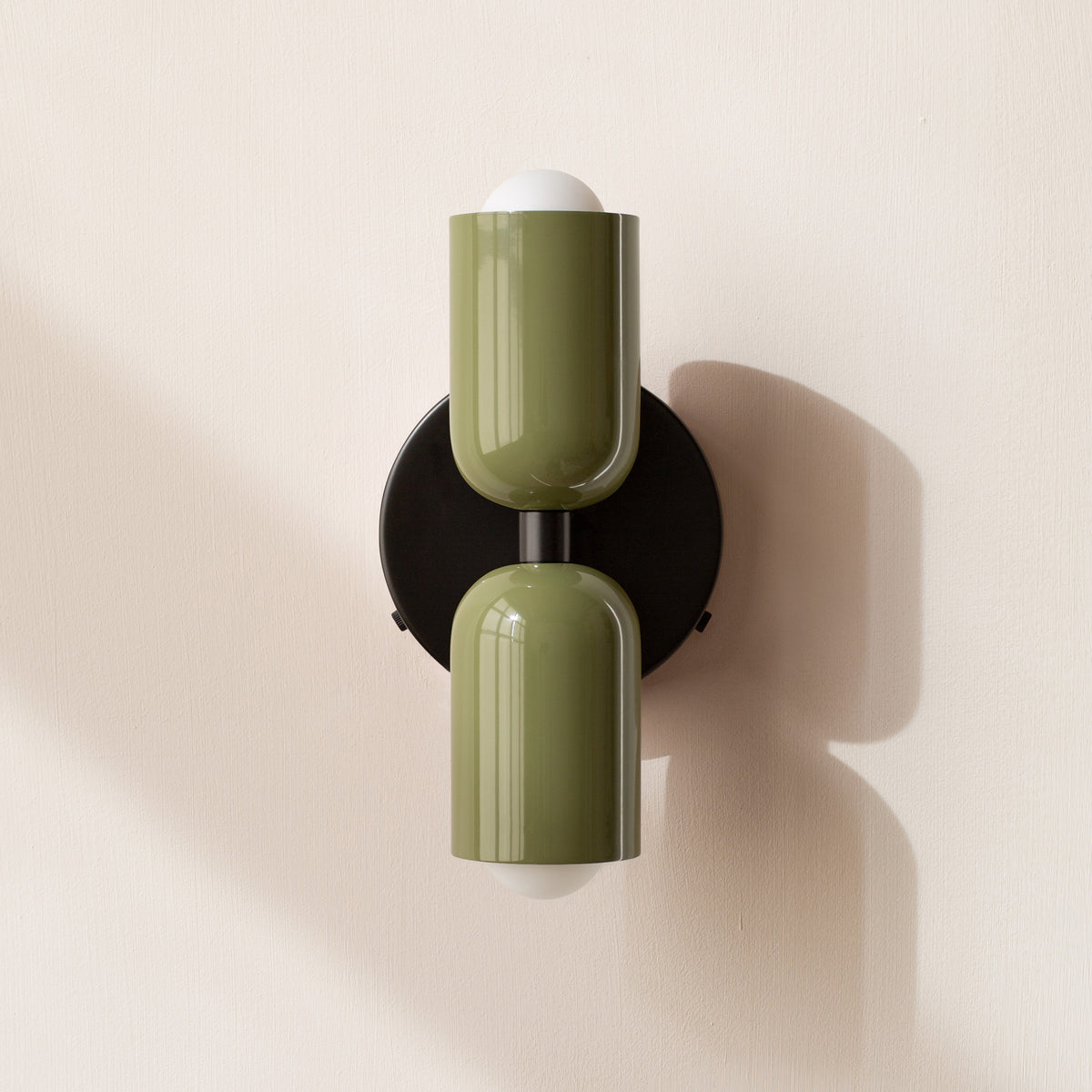 LichtZwillig: Vintage Wall Lamp with 2 Heads – Retro Wall Light in Industrial Style