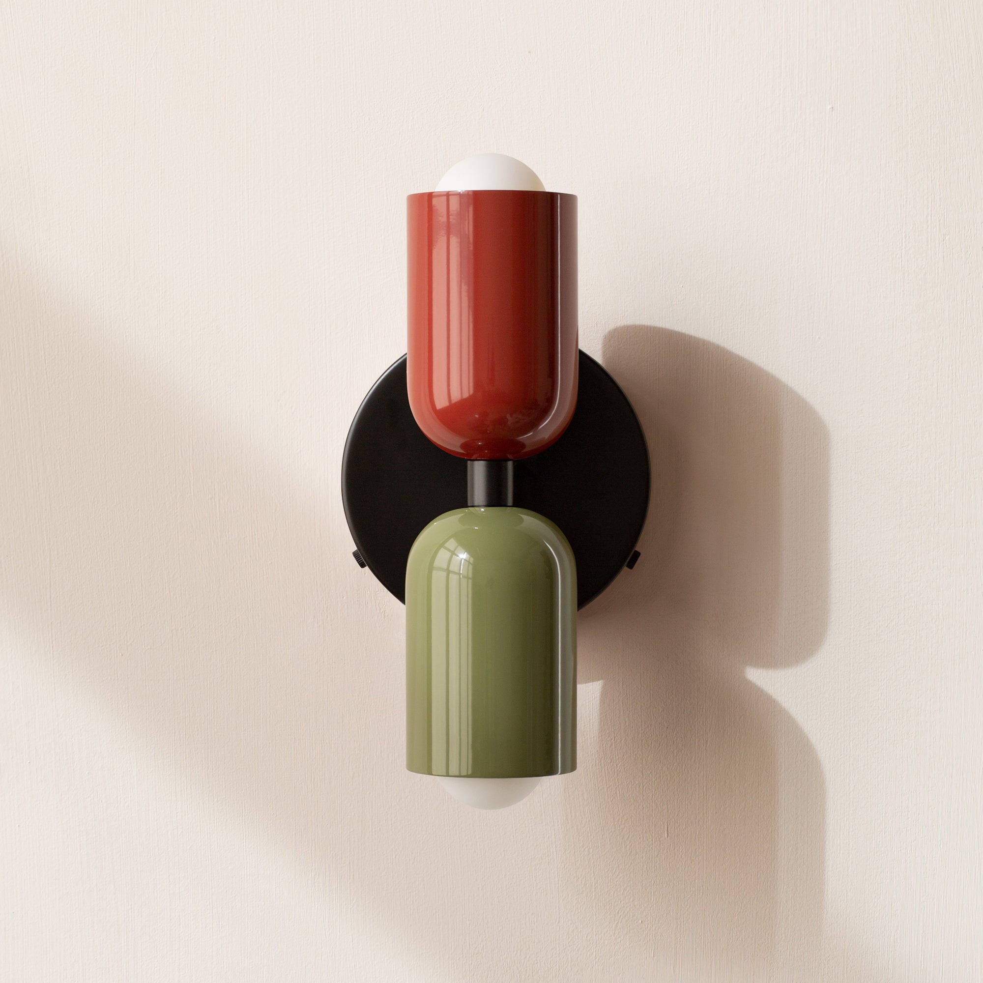LichtZwillig: Vintage Wall Lamp with 2 Heads – Retro Wall Light in Industrial Style