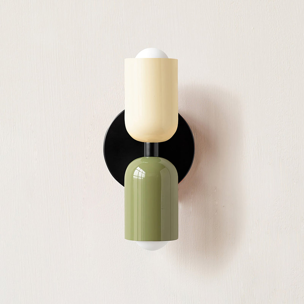 LichtZwillig: Vintage Wall Lamp with 2 Heads – Retro Wall Light in Industrial Style