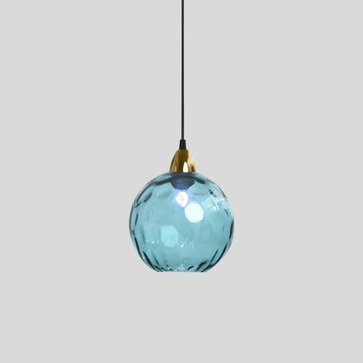 Luma Droplet Pendant Light | Elegant Glass Design, Warm 3000K Light