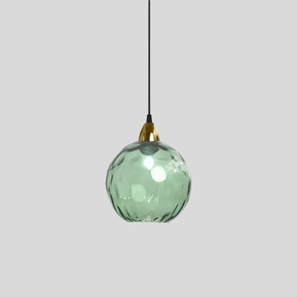 Luma Droplet Pendant Light | Elegant Glass Design, Warm 3000K Light
