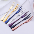 Cirello – Stainless Steel Fruit Forks 2 Or 6 Pieces