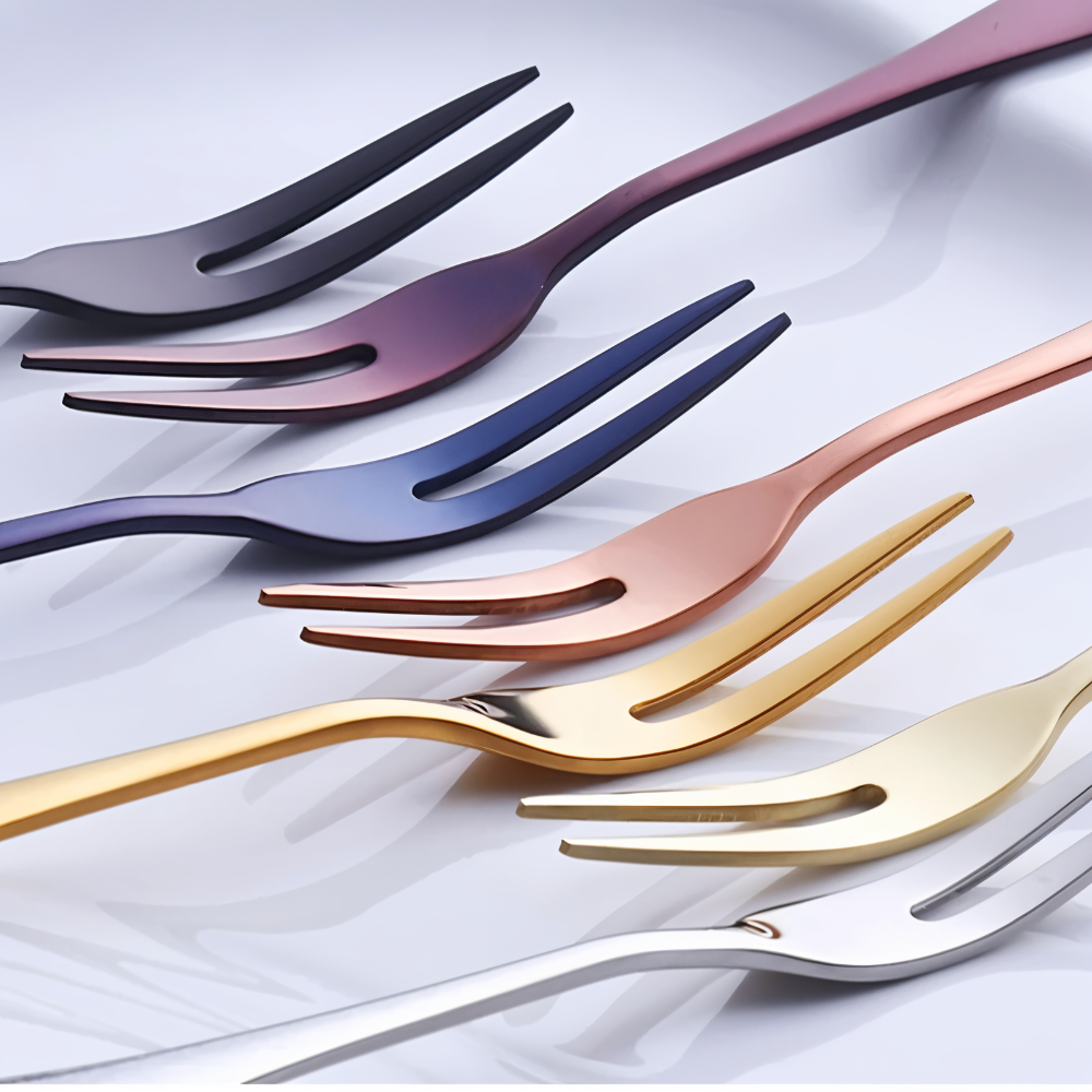 Cirello – Stainless Steel Fruit Forks 2 Or 6 Pieces