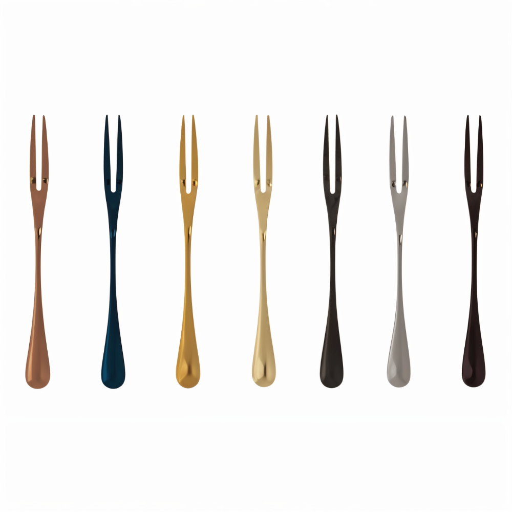 Cirello – Stainless Steel Fruit Forks 2 Or 6 Pieces