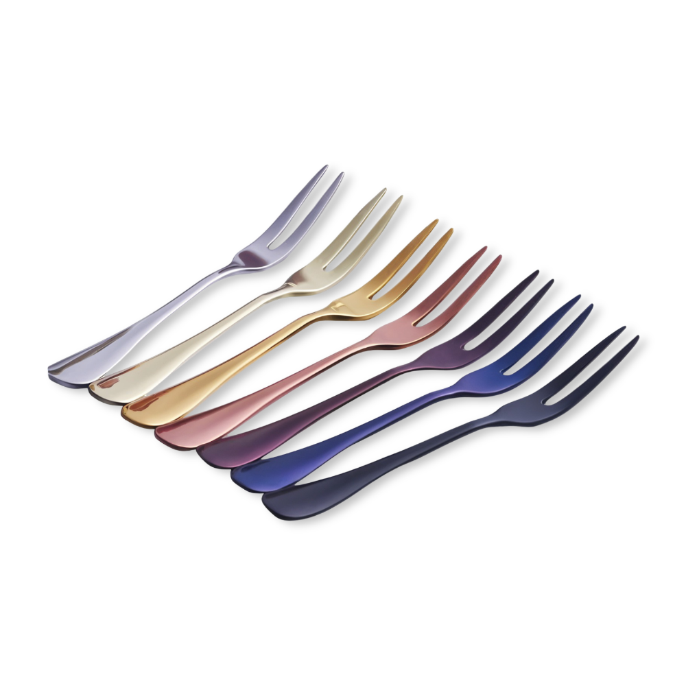 Cirello – Stainless Steel Fruit Forks 2 Or 6 Pieces
