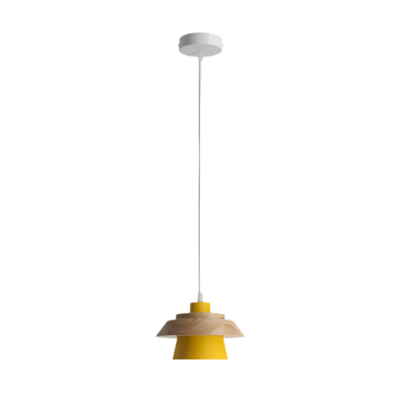 Lignora: Pendant Light Made of Wood & Stone with Textured Surface & Warm Light – for Living Areas & Bars