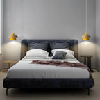 Lignora: Pendant Light Made of Wood & Stone with Textured Surface & Warm Light – for Living Areas & Bars