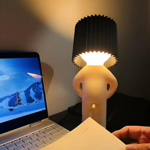 Bello Table Lamp | Warm LED, Playful Silhouette
