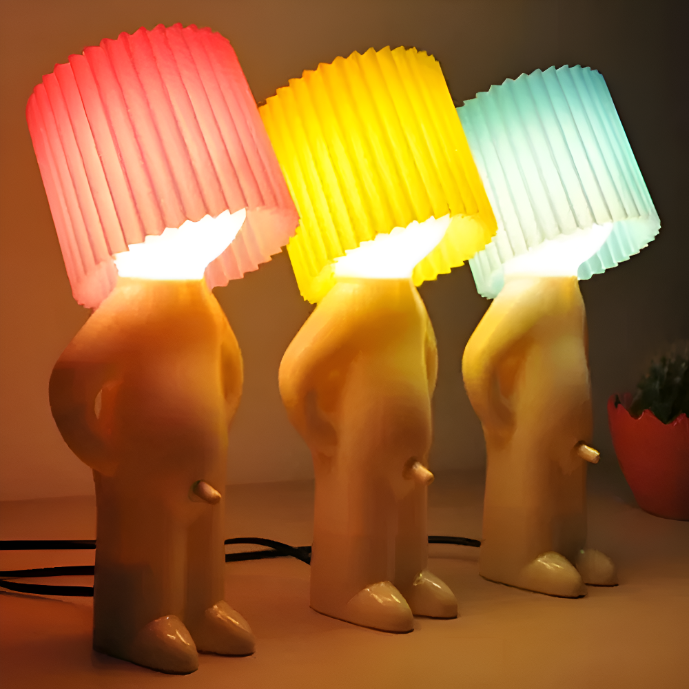 Bello Table Lamp | Warm LED, Playful Silhouette
