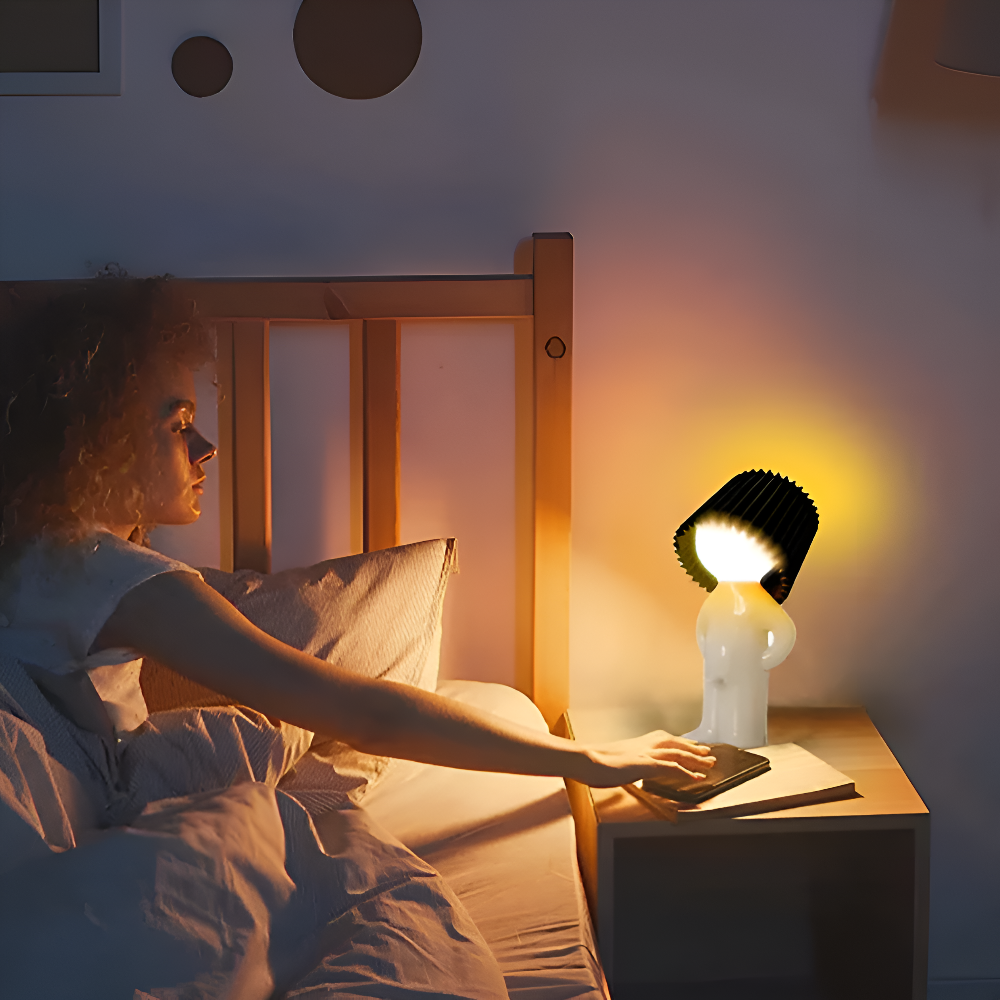 Bello Table Lamp | Warm LED, Playful Silhouette
