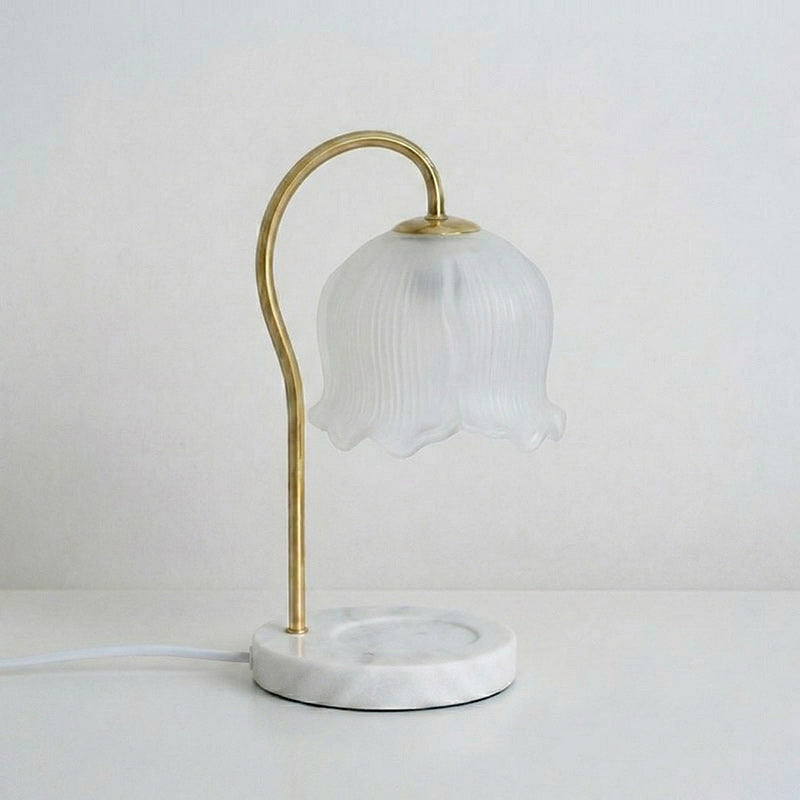 Marble Candle Warmer Table Lamp
