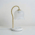Marble Candle Warmer Table Lamp