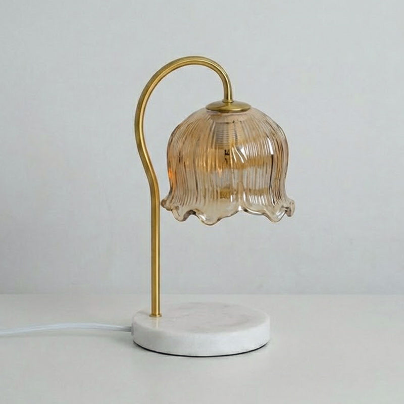 Marble Candle Warmer Table Lamp