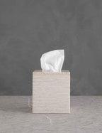 Bela Limestone Bath Accessory | Etched Stone Surface