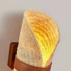Natural Luffa Wall Lamp