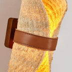 Natural Luffa Wall Lamp