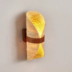 Natural Luffa Wall Lamp