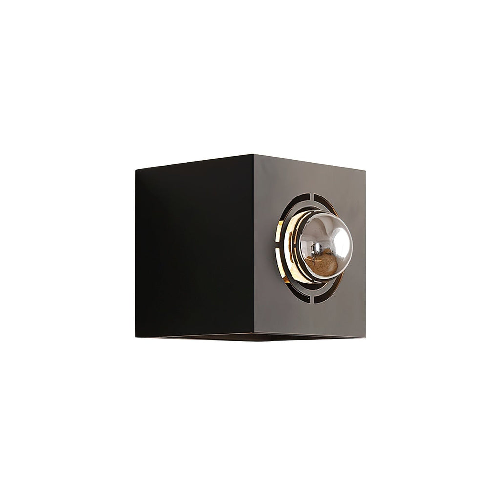 Square Iron Frame Wall Light
