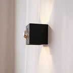 Square Iron Frame Wall Light