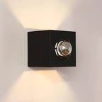 Square Iron Frame Wall Light