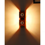 Square Iron Frame Wall Light